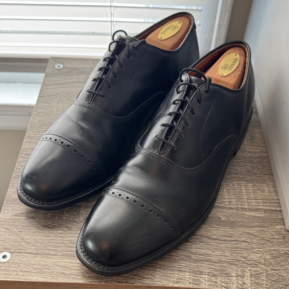 Allen Edmonds Classic Black Oxfords
